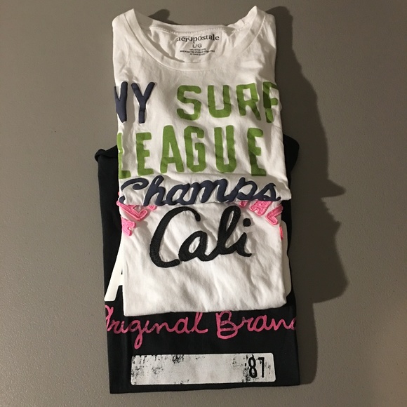 Aeropostale Other - Lot of 3 Aeropostale Girl's Short Sleeve TShirts